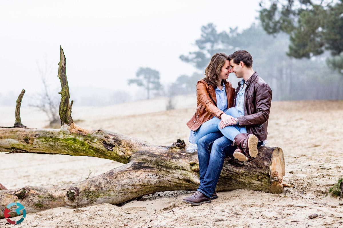 Loveshoot in Waalwijk | Loonsche en Drunense Duinen