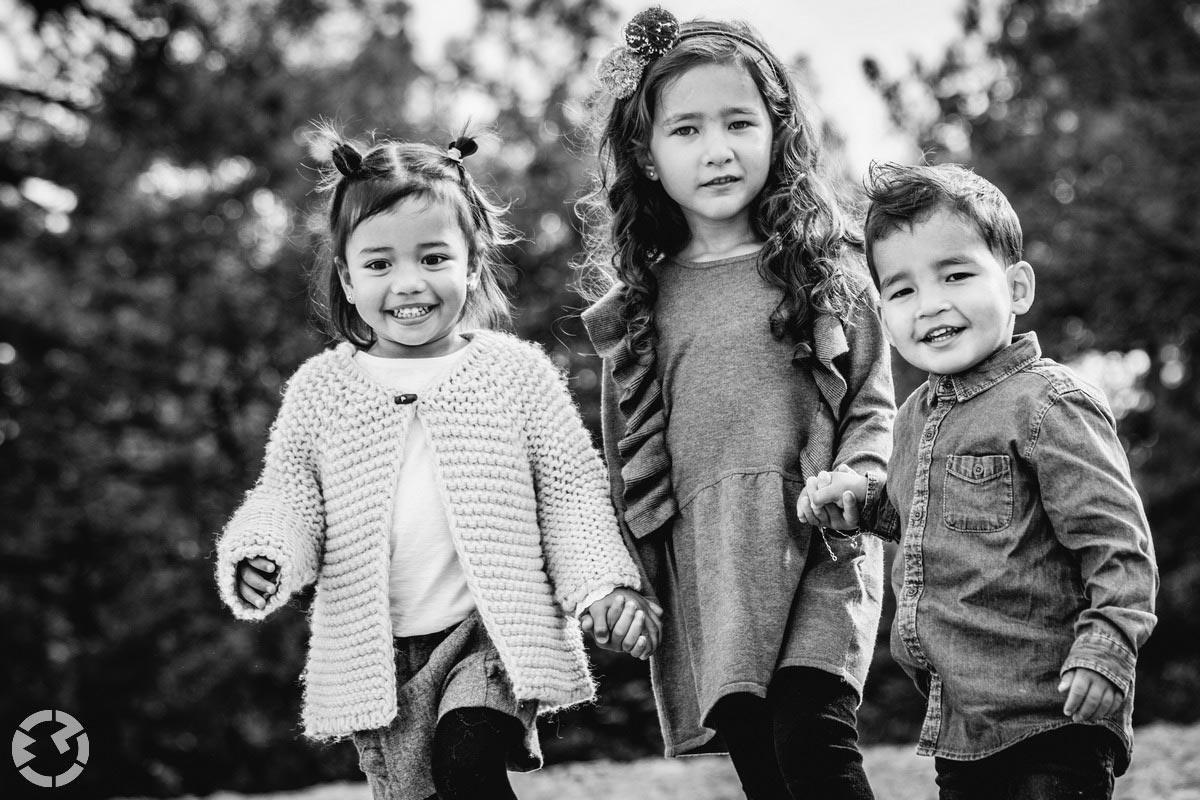 Reportage van 3 kinderen in de duinen.