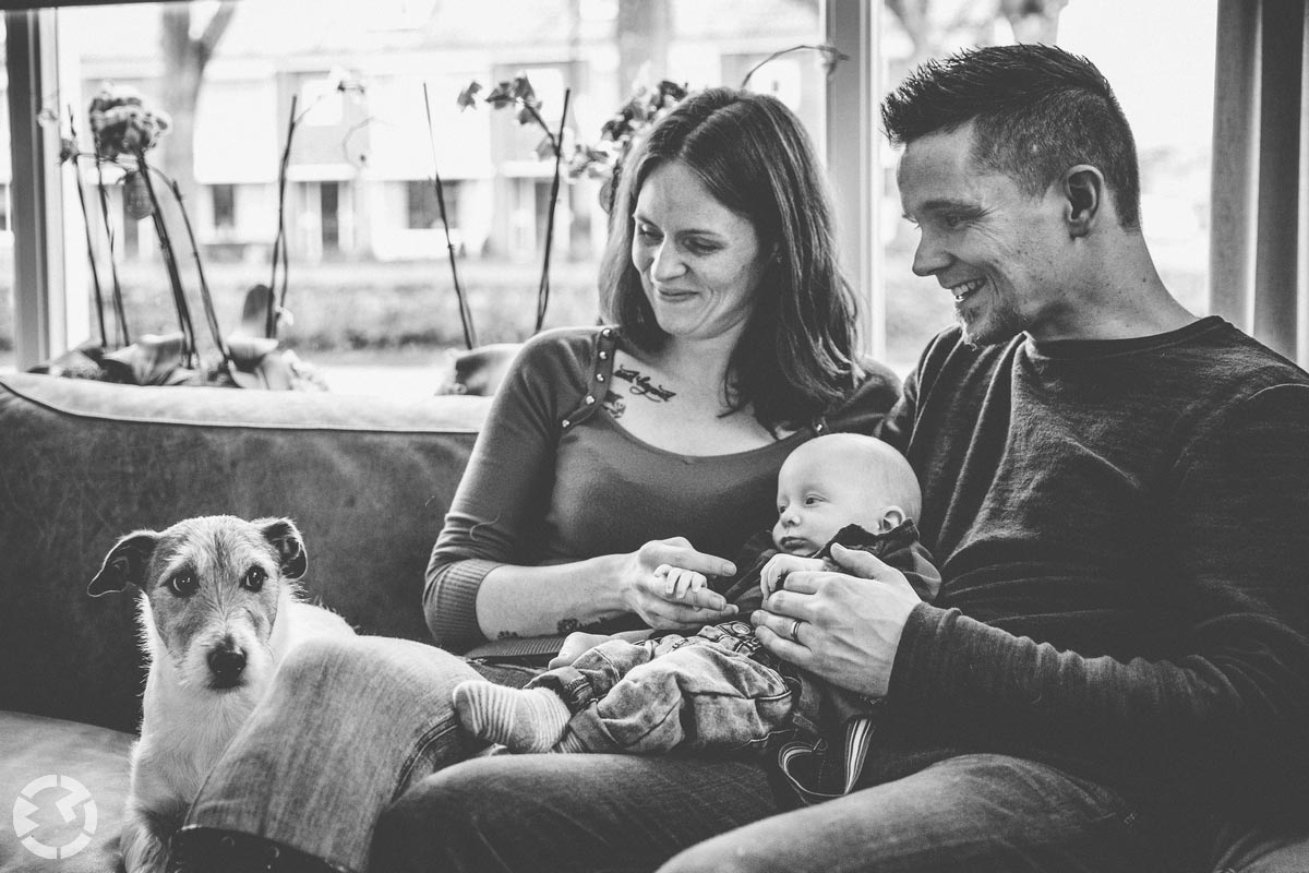 Lifestyle babyshoot in Geertruidenberg