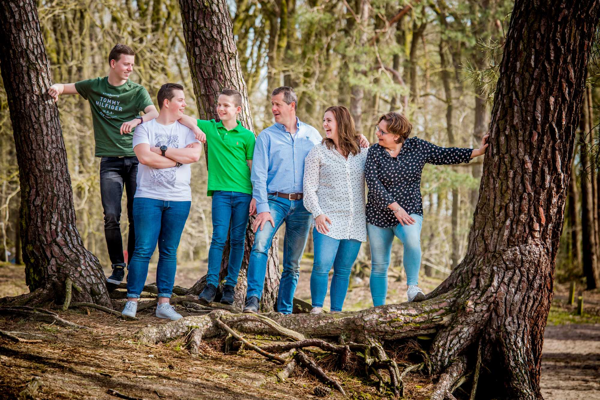 Familieshoot in de Drunense Duinen