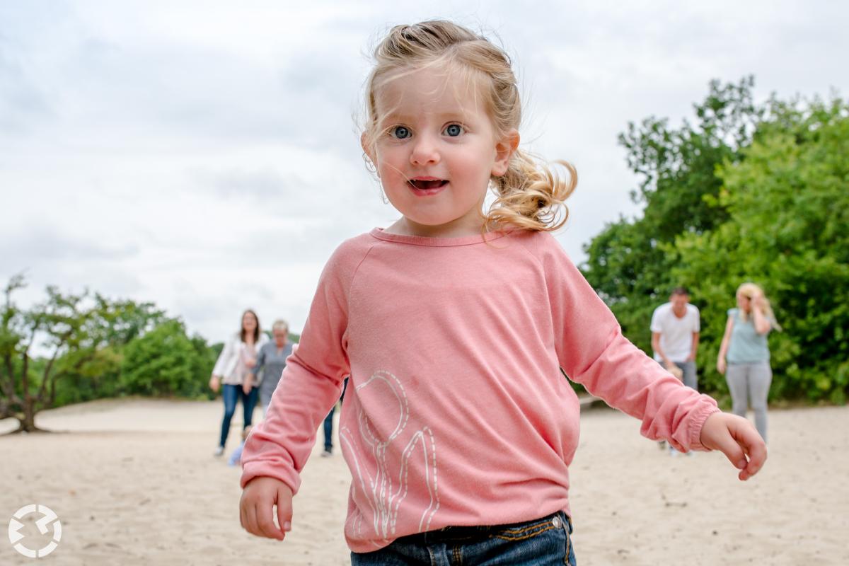 Familie fotoshoot in de Brabantse duinen