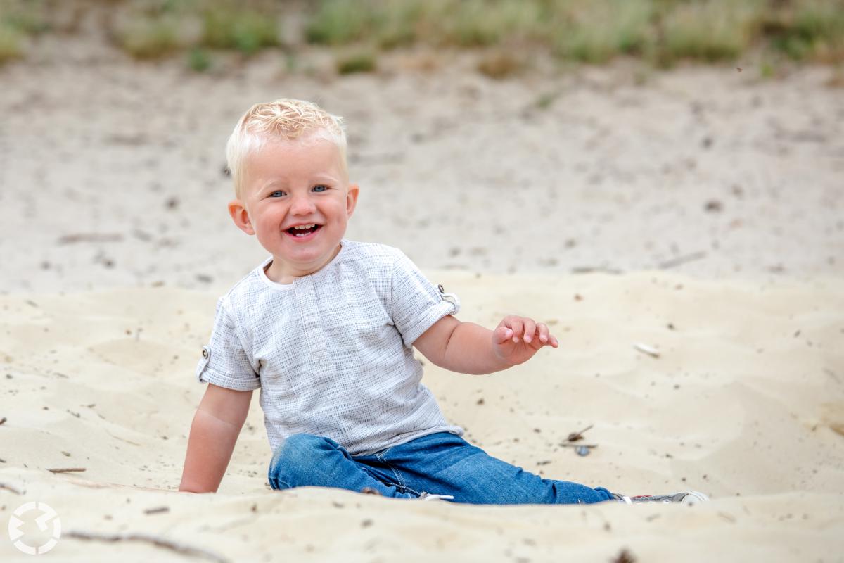 Familie fotoshoot in de Brabantse duinen