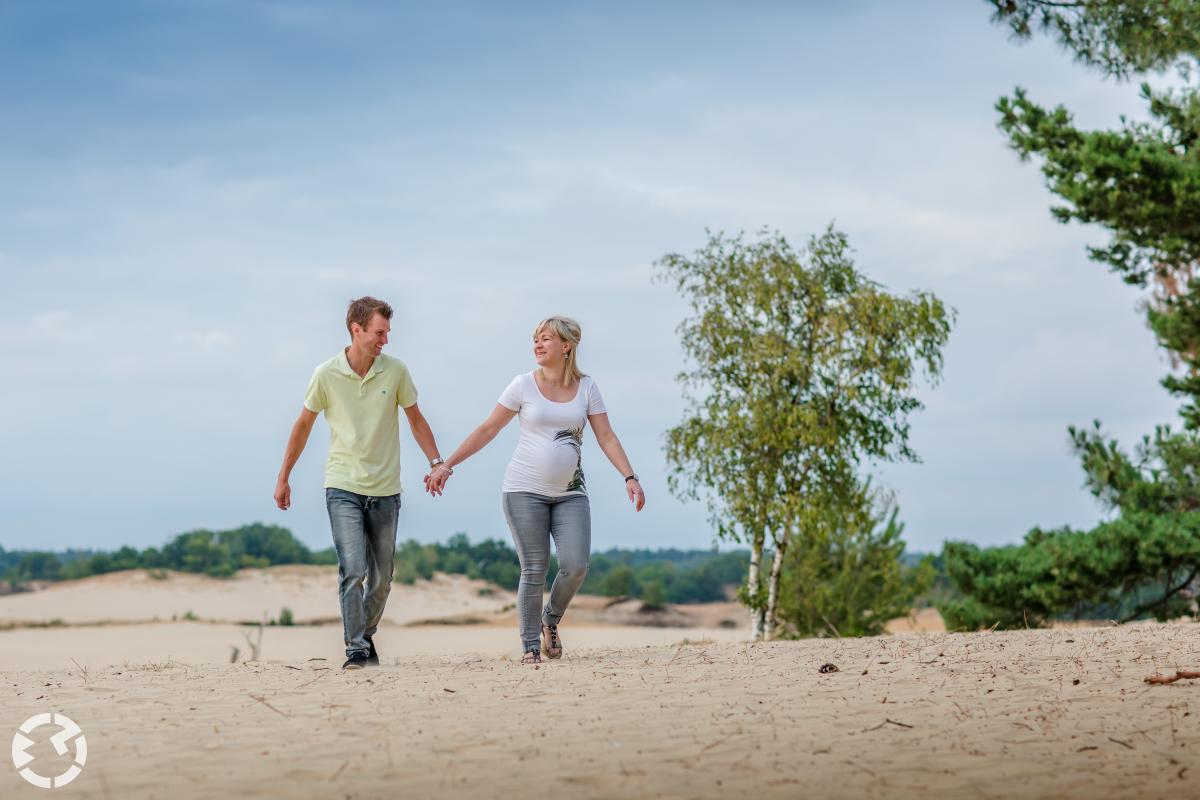 Zwangerschaps fotoshoot in Brabant