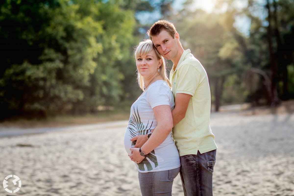 Zwangerschaps fotoshoot in Brabant