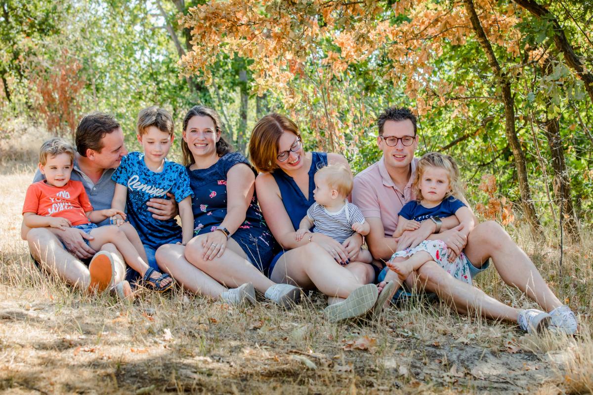 Familie fotoshoot Loonse en Drunense Duinen