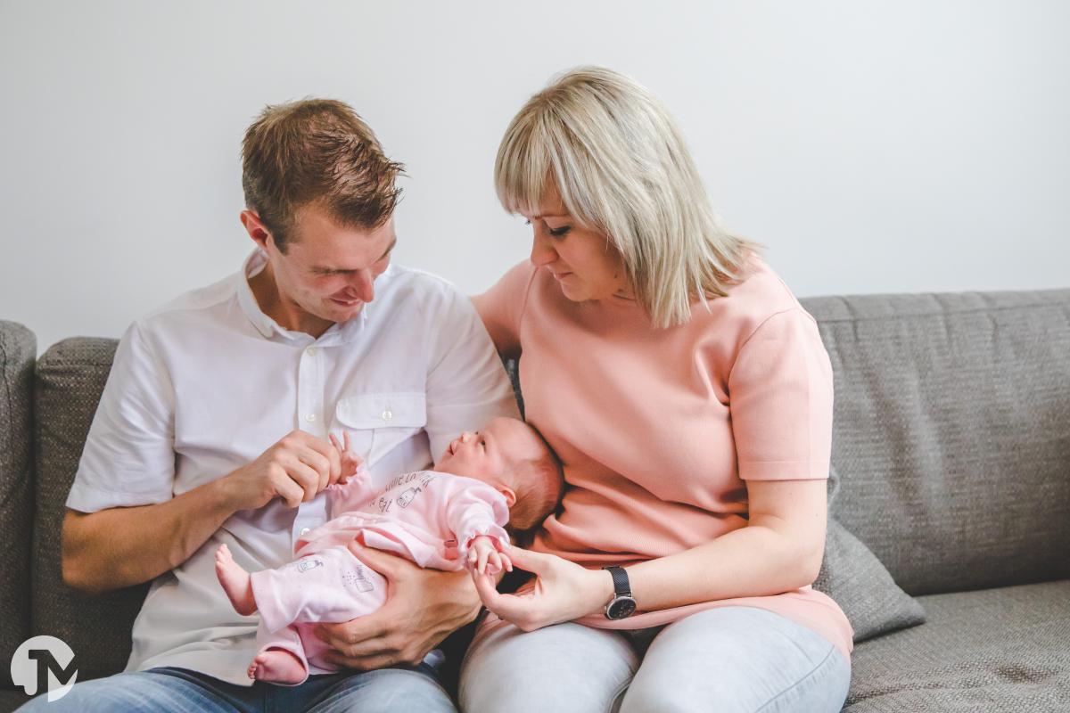 Newborn fotoshoot thuis in Chaam