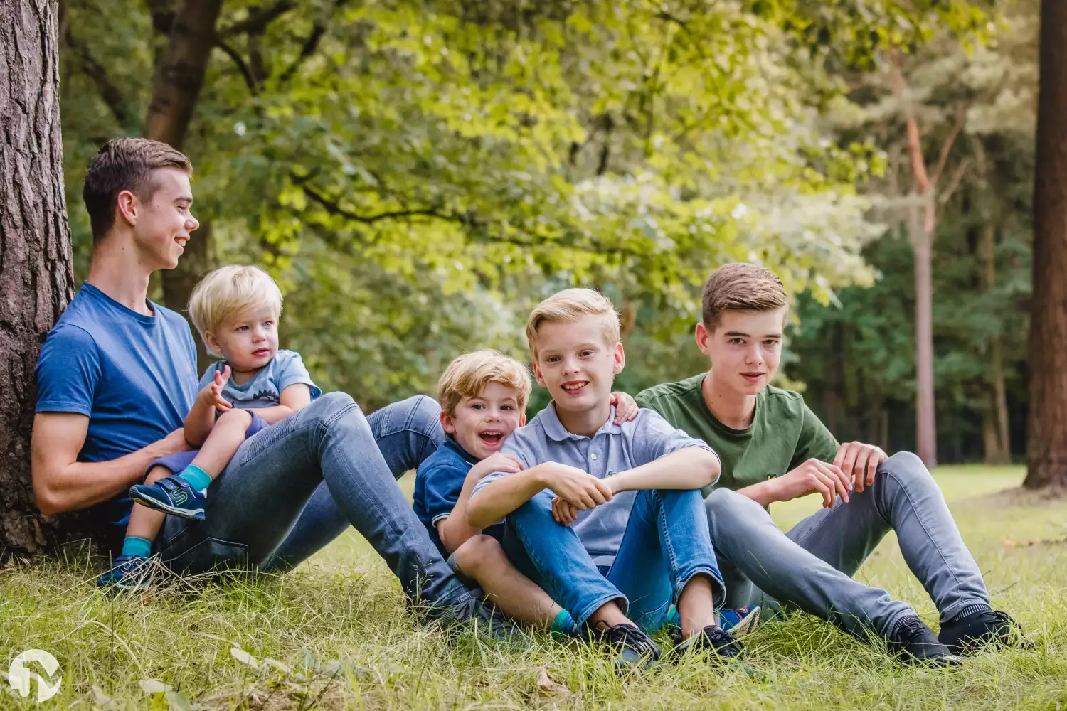 Familiefotografie in vakantiepark Beekse Bergen