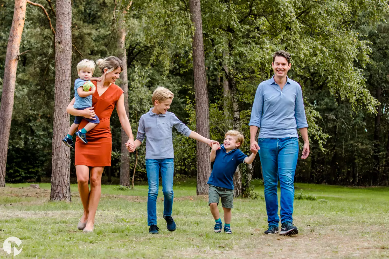Familiefotografie in vakantiepark Beekse Bergen