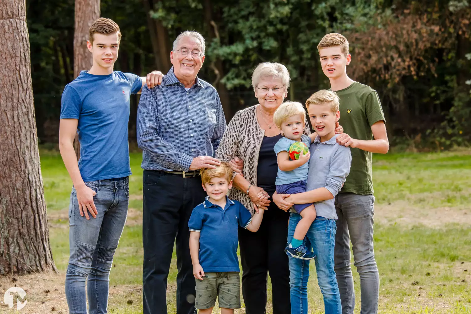 Familiefotografie in vakantiepark Beekse Bergen