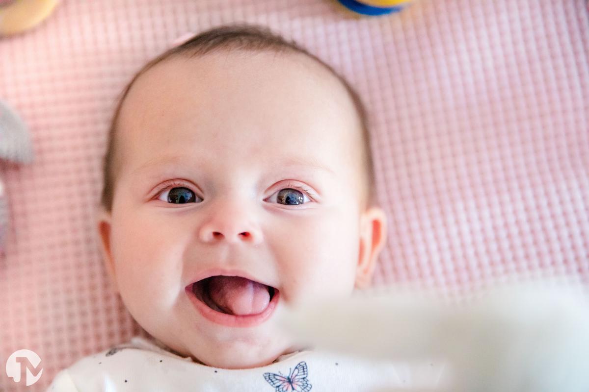 Babyshoot at home in Brabant