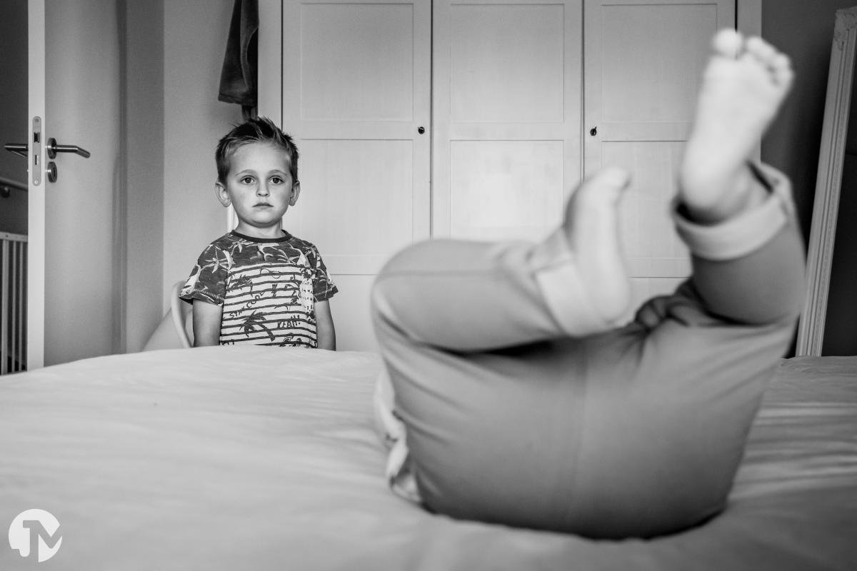 Babyshoot at home in Brabant