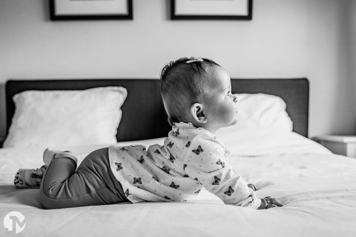 Babyshoot at home in Brabant