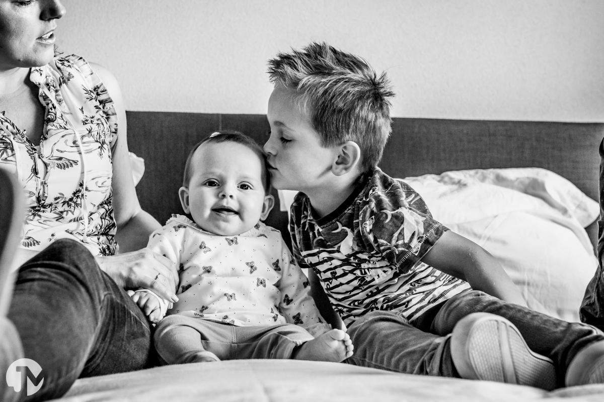 Babyshoot at home in Brabant