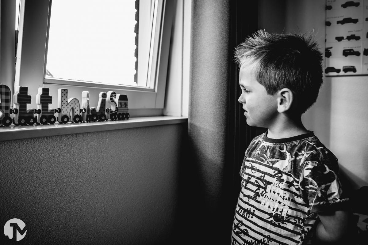 Babyshoot at home in Brabant