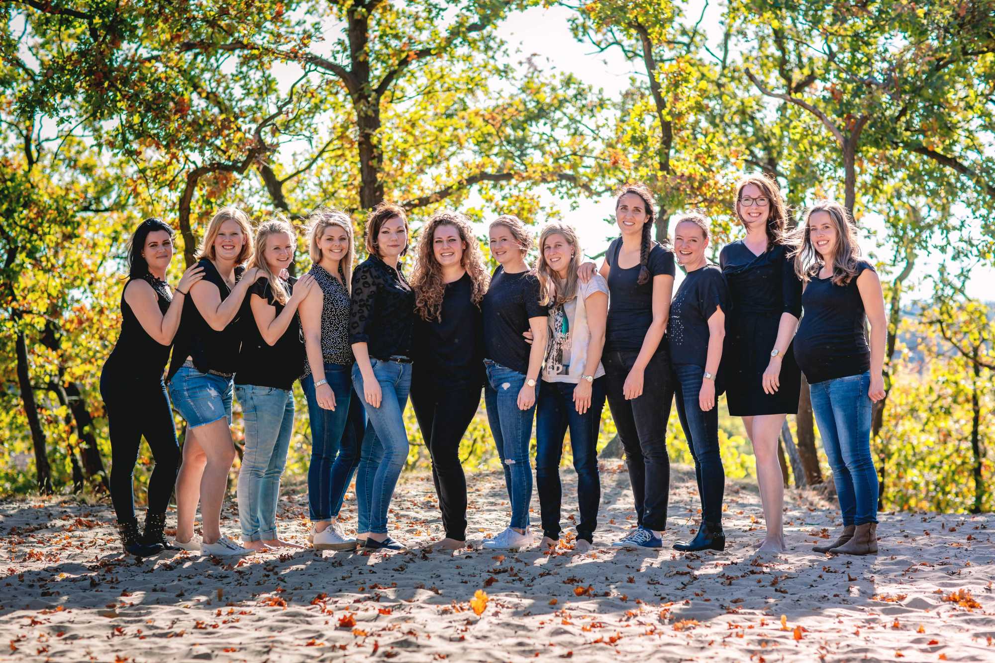 Header Fotoshoot met vriendinnen op een vrijgezellendag