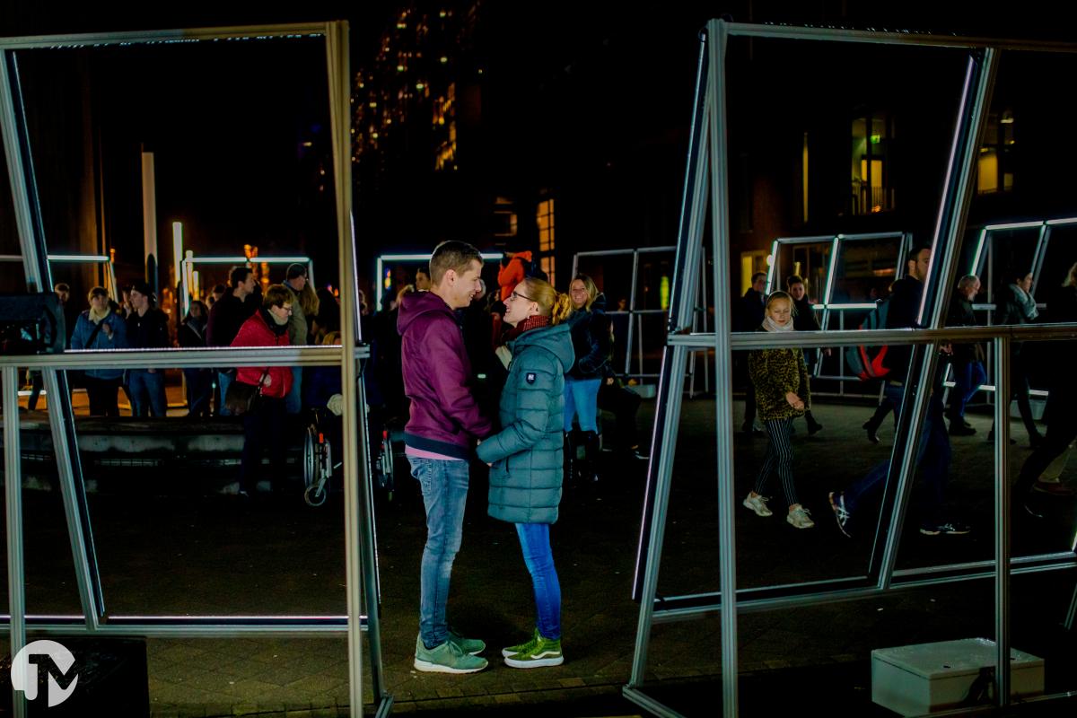 Fotoshoot in Eindhoven tijdens GLOW