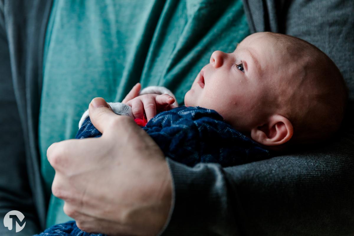 Babyshoot thuis in Rijen