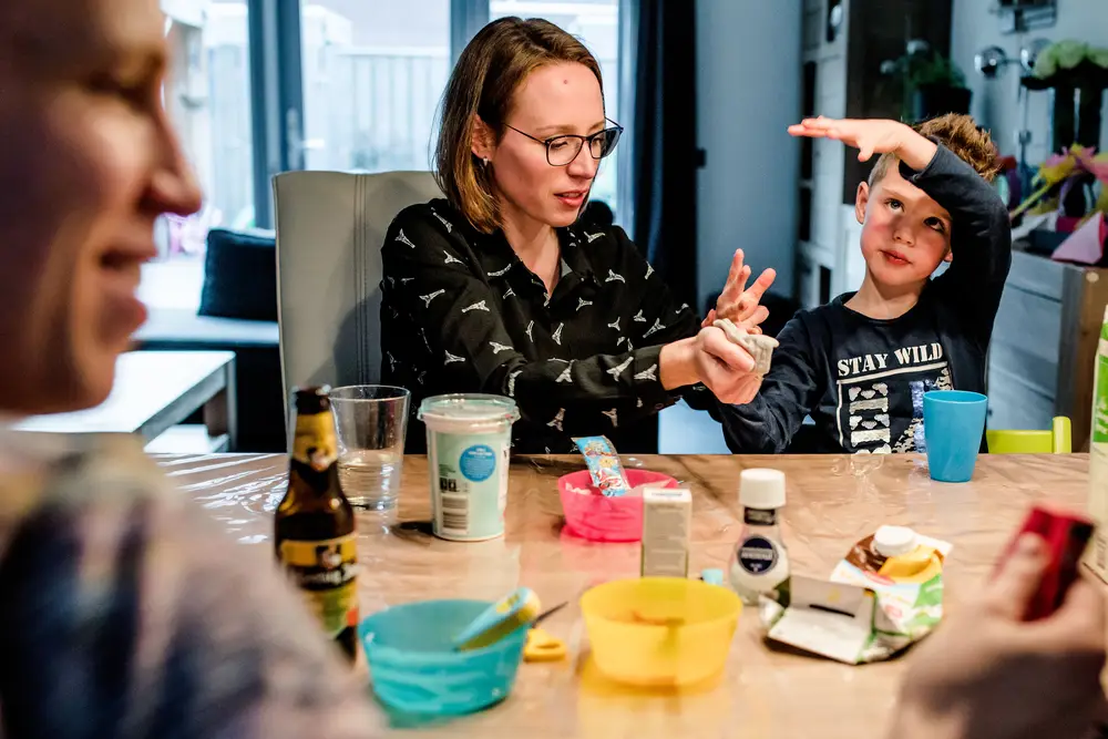 Ongedwongen gezinsfotografie in Brabant