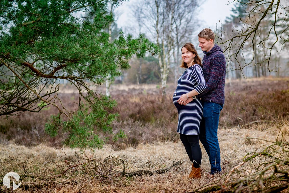 Zwangerschapsfotografie in de natuur