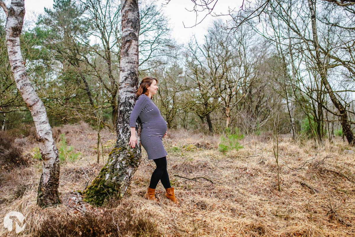 Zwangerschapsfotografie in de natuur