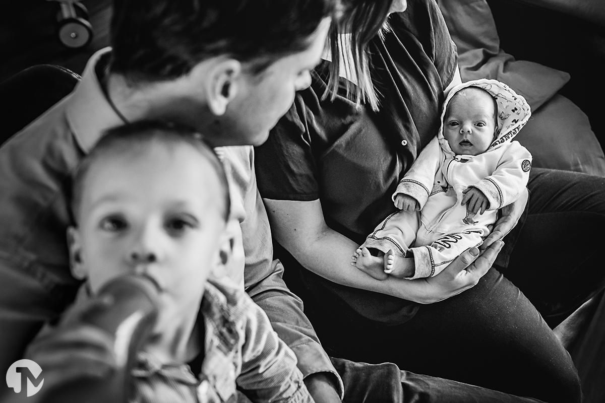 Ontspannen fotoshoot thuis in Waalwijk