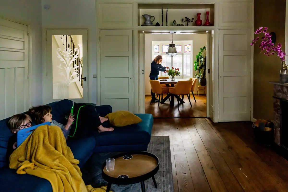 Day in the Life fotoreportage bij een gezin met twee jongens in Oosterhout.