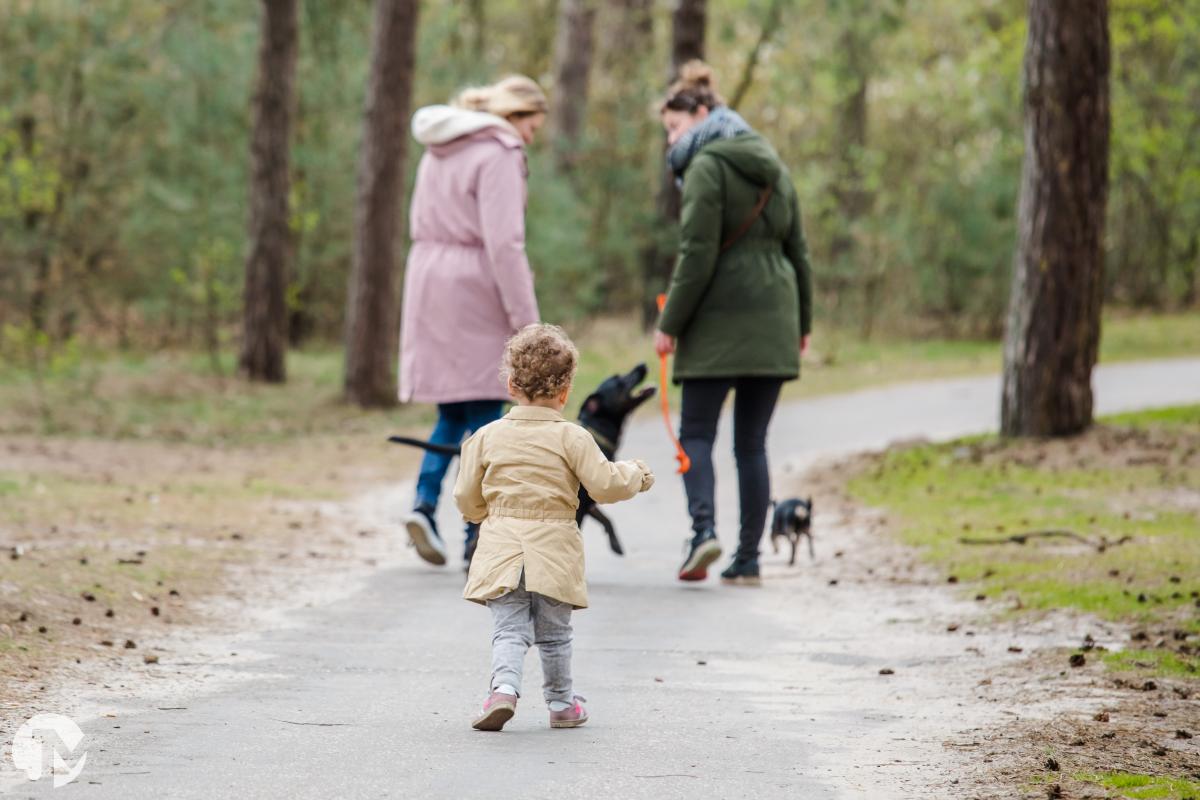 Fotoshoot met baby en peuter