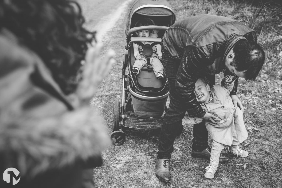 Fotoshoot met baby en peuter