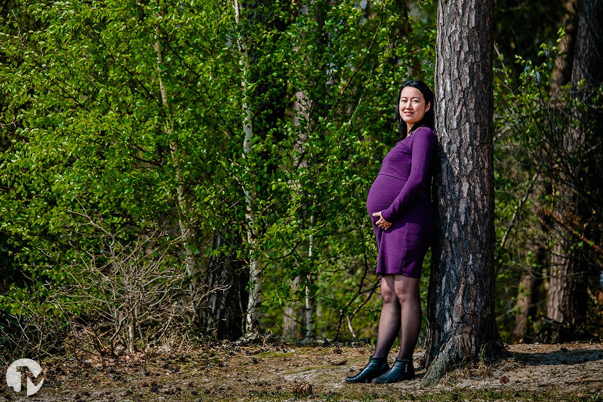 Zwangerschapsshoot Loonse en Drunense Duinen