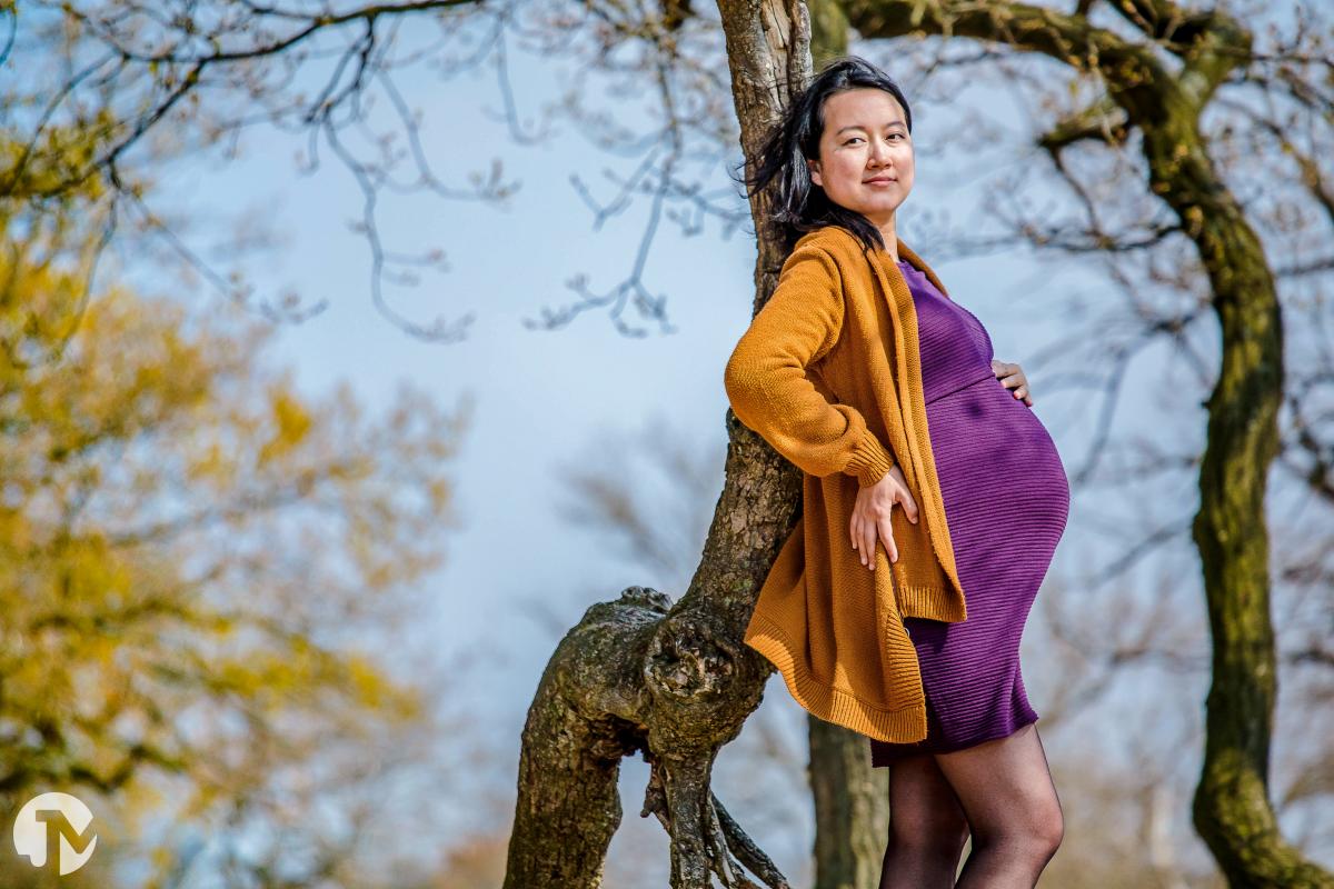 Zwangerschapsshoot Loonse en Drunense Duinen