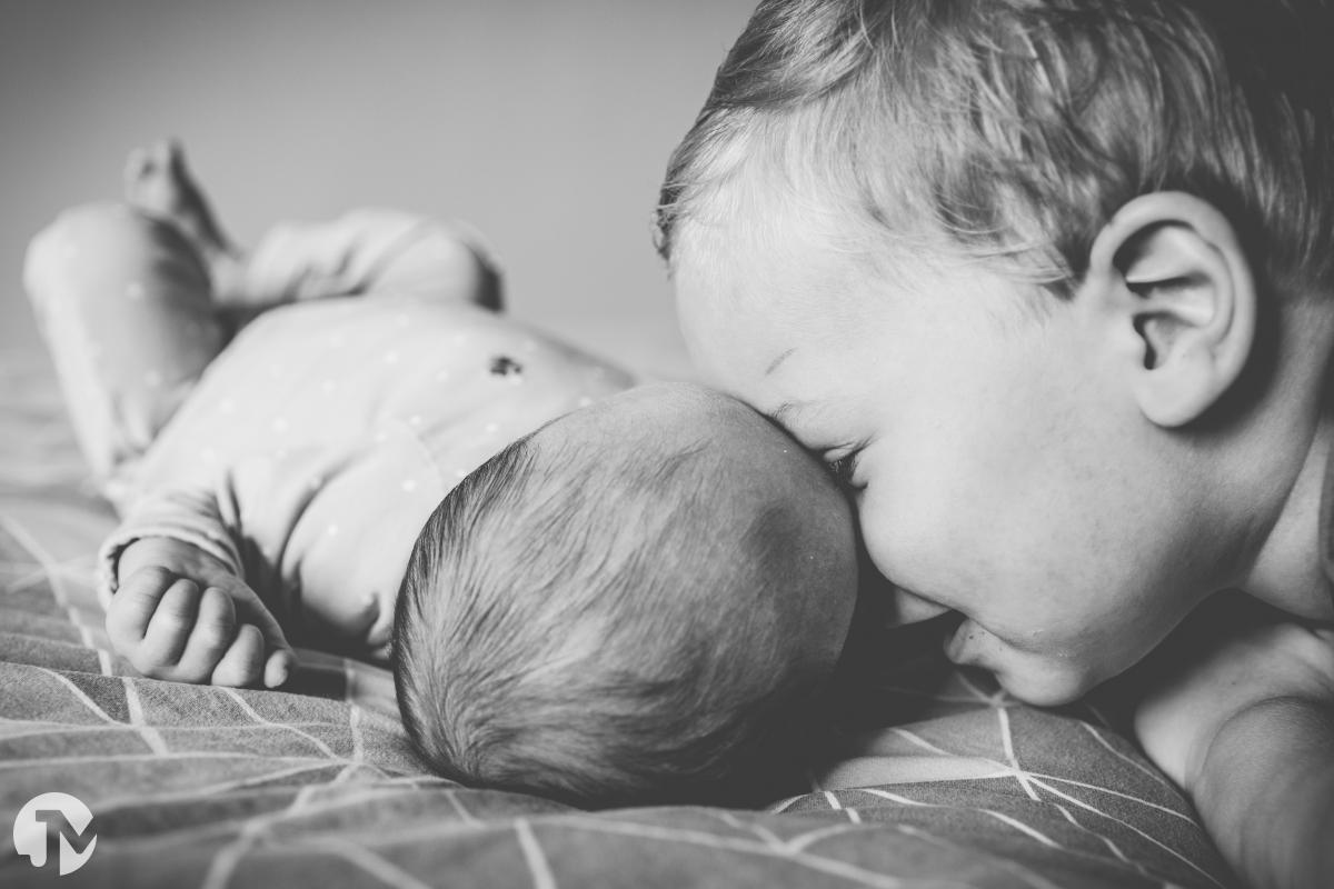 Fotoshoot met jonge kinderen