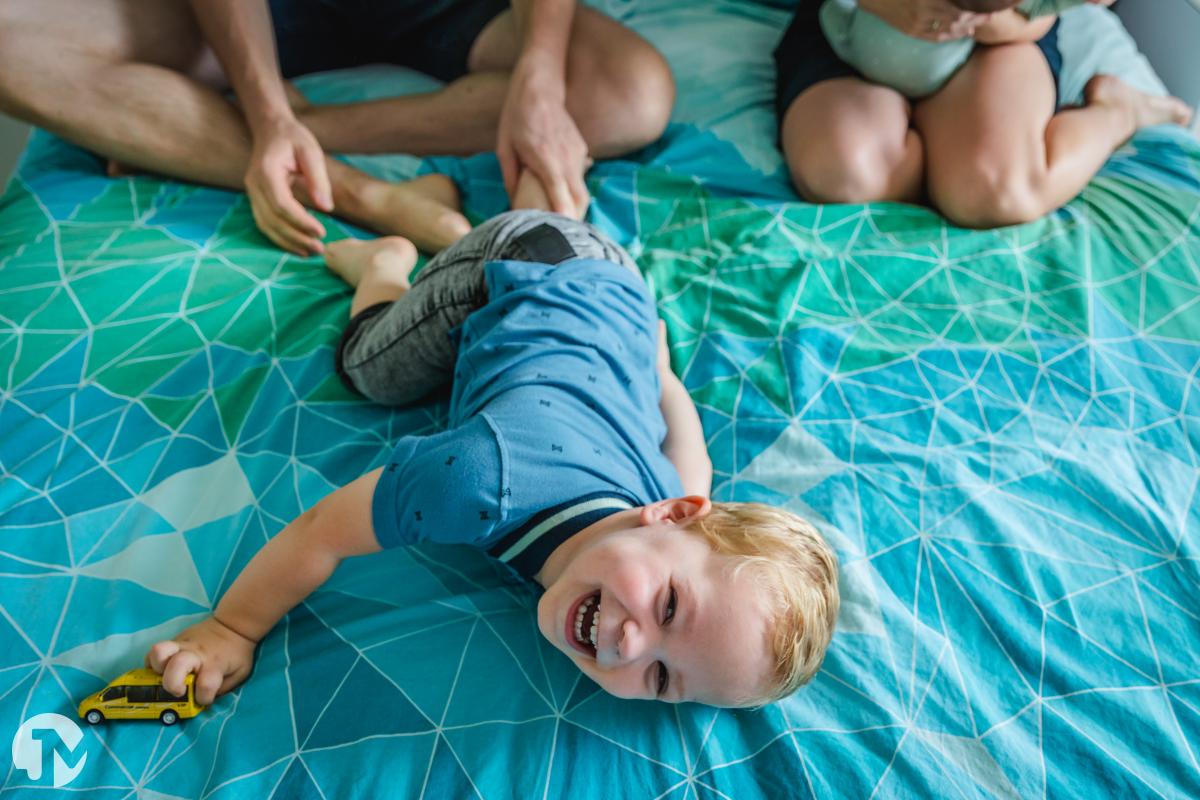 Fotoshoot met jonge kinderen