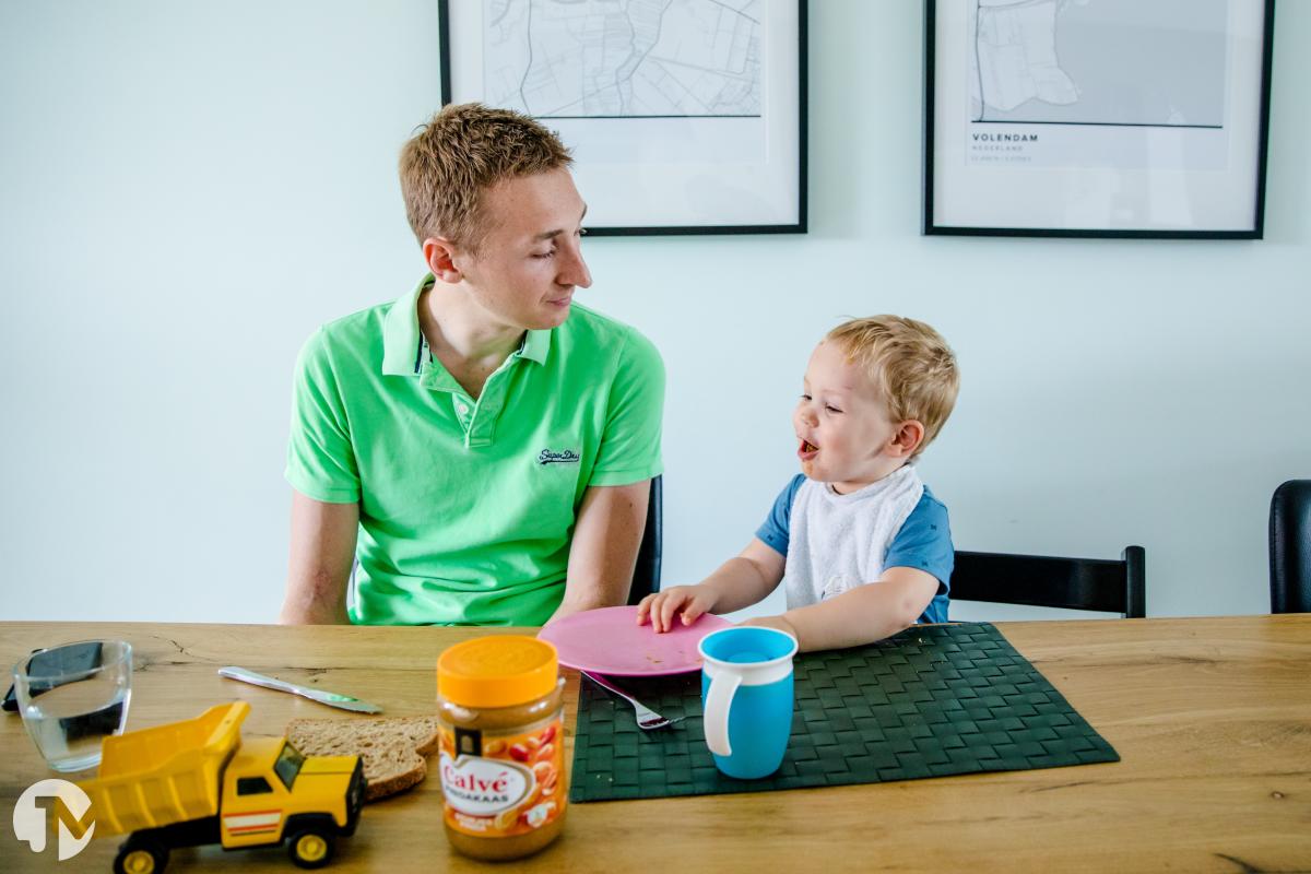 Fotoshoot met jonge kinderen