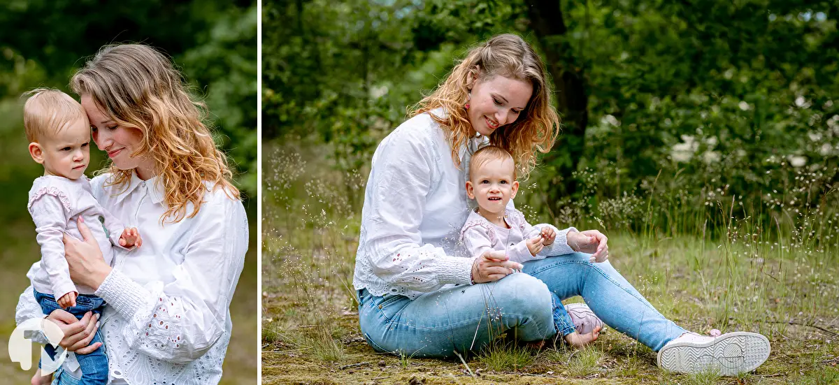 Fotoshoot gezin Loonse en Drunese Duinen