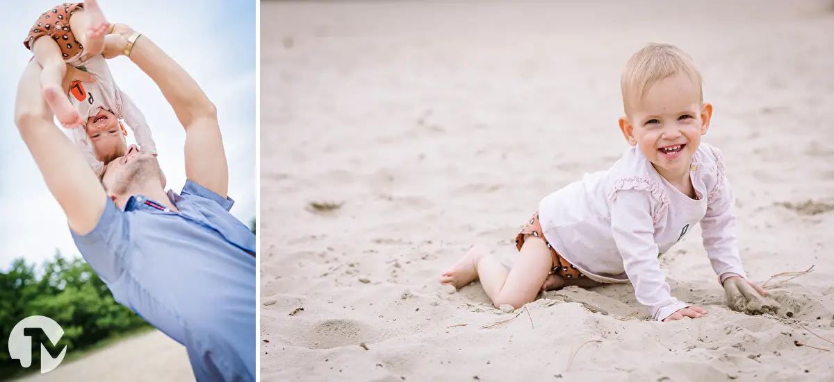 Fotoshoot gezin Loonse en Drunese Duinen