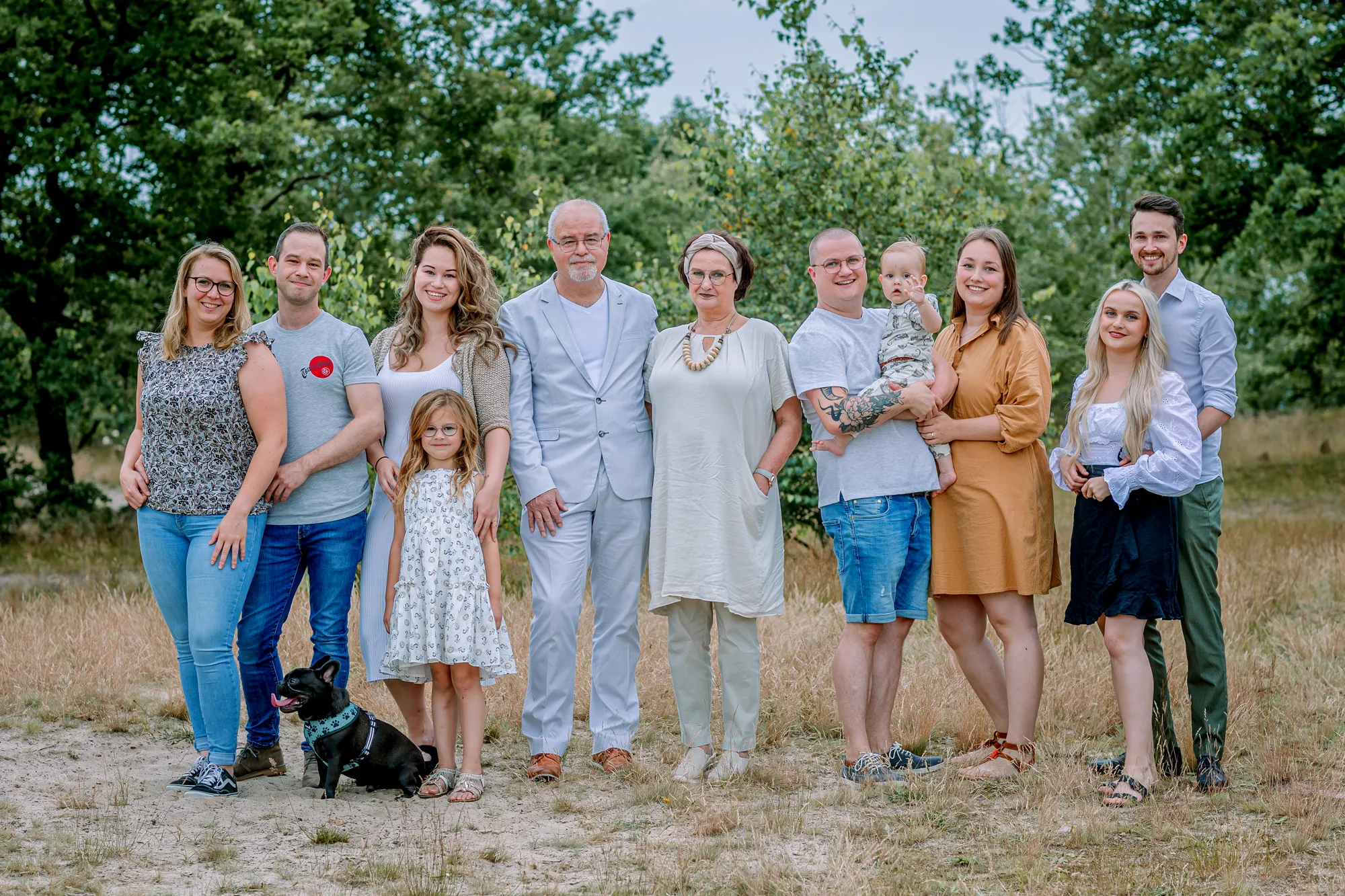 Header Familie fotoshoot Brabant | Drunense Duinen