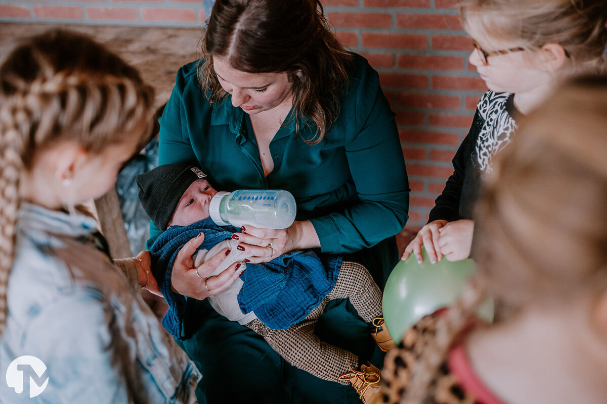 Fotograaf voor spontane foto's tijdens een familieweekend