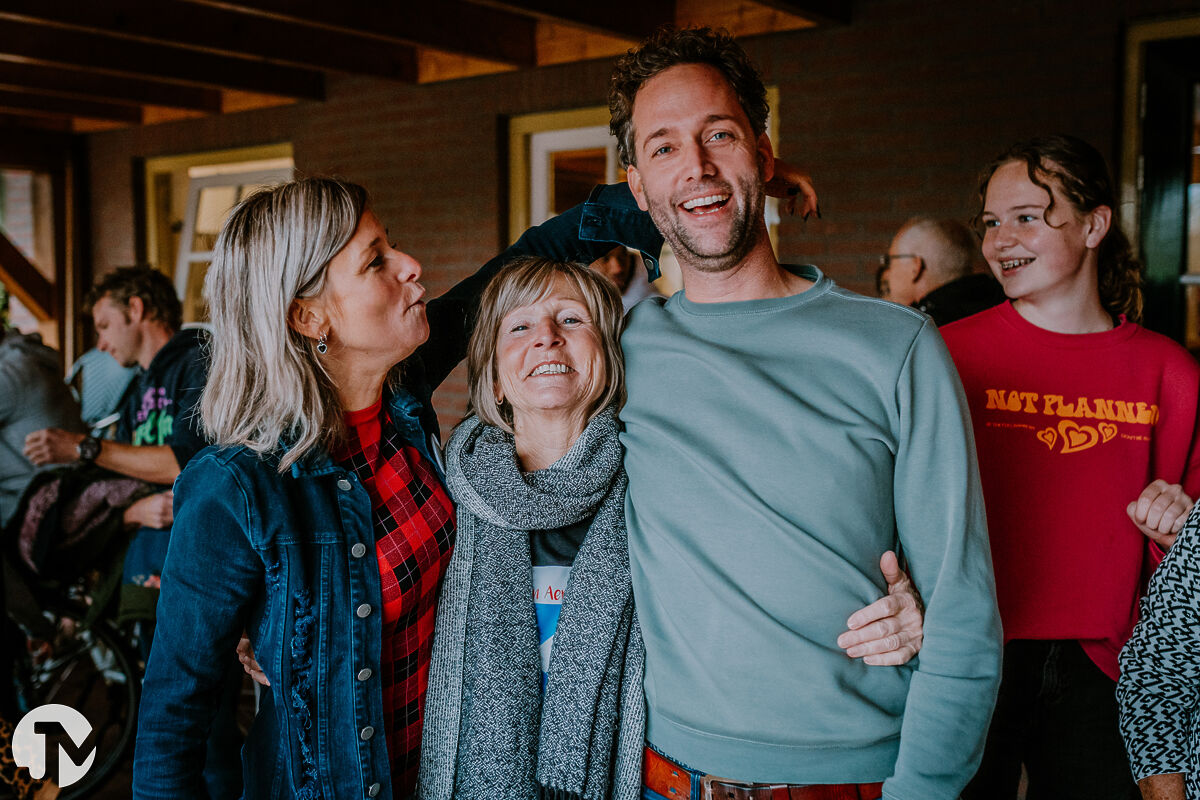 Fotograaf voor spontane foto's tijdens een familieweekend