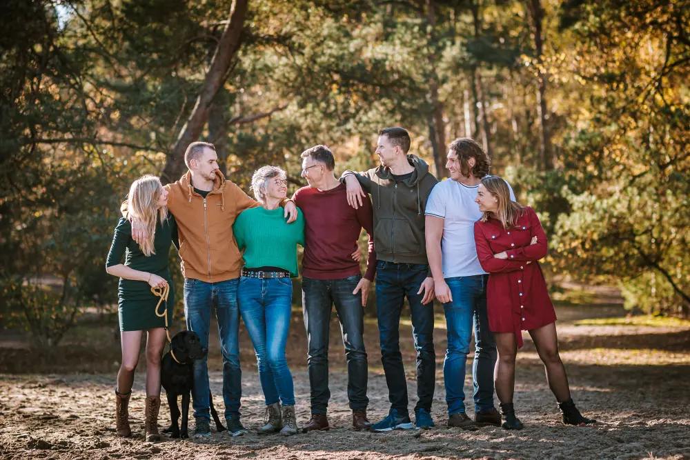 Fotograaf in Oosterhout voor een familie fotoshoot in de Katjeskelder.
