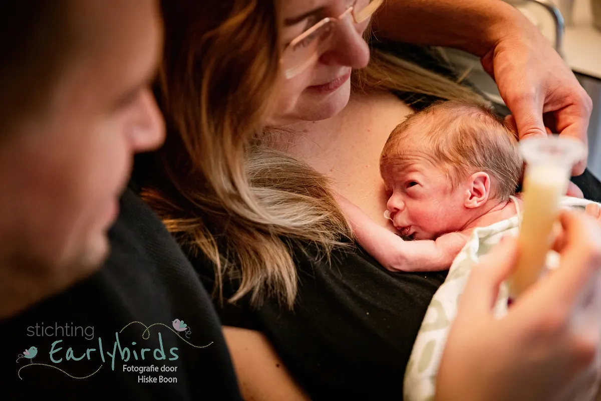 Fotoreportage in het ziekenhuis voor Stichting Earlybirds