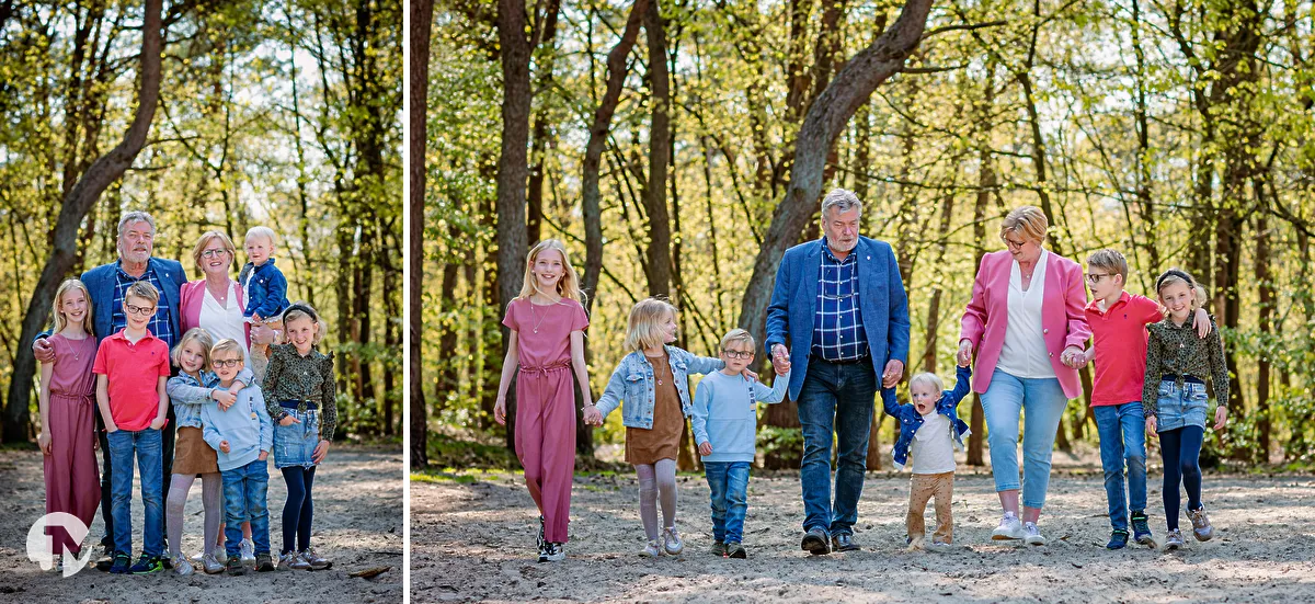 Familie fotoshoot cadeau voor moeder