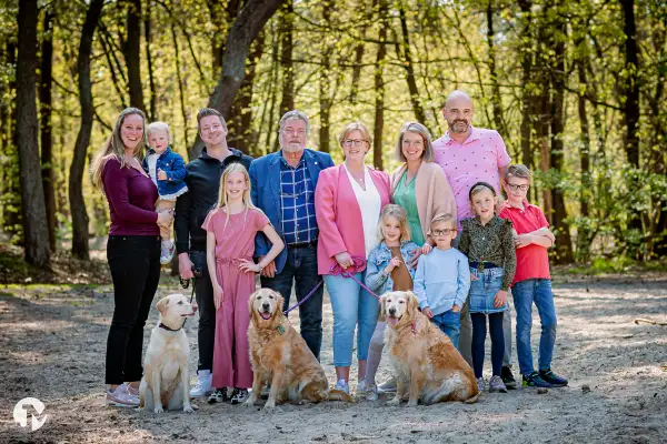 Fotoshoot Loonse en Drunense duinen met een familie