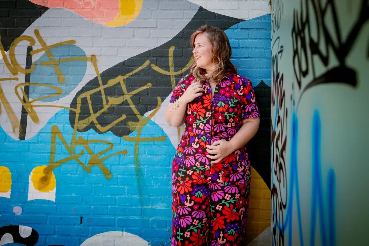 Fotoshoot met een kleurrijke collega fotograaf in Breda.