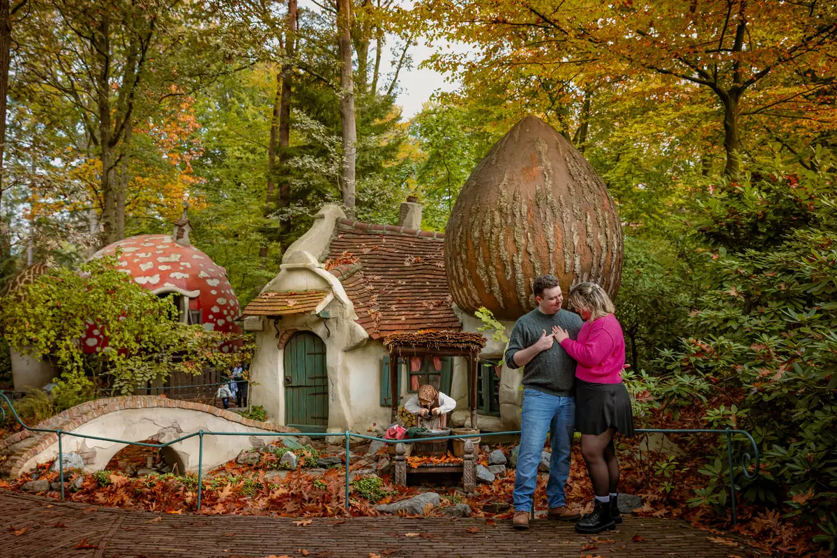 Loveshoot in het sprookjesbos van de Efteling.