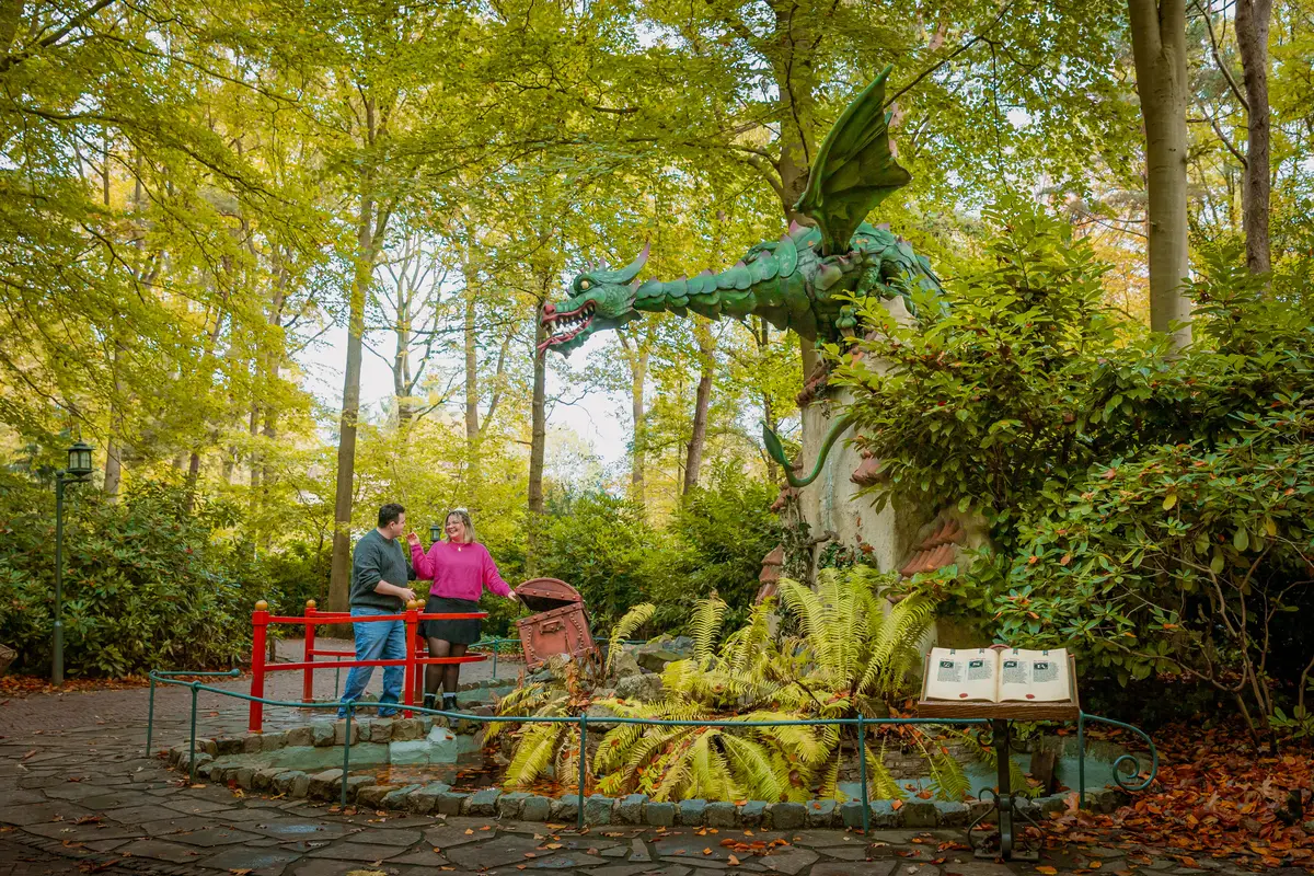 Loveshoot in het Sprookjesbos van de Efteling.