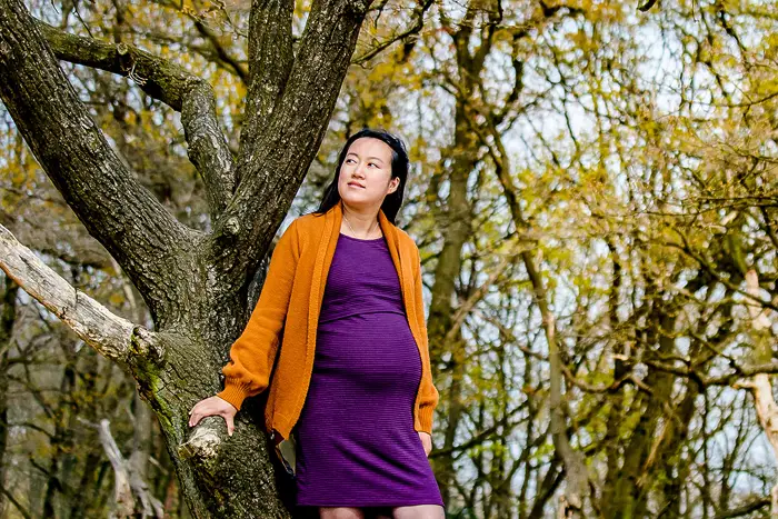  Bollebuik fotoshoot in de natuur.