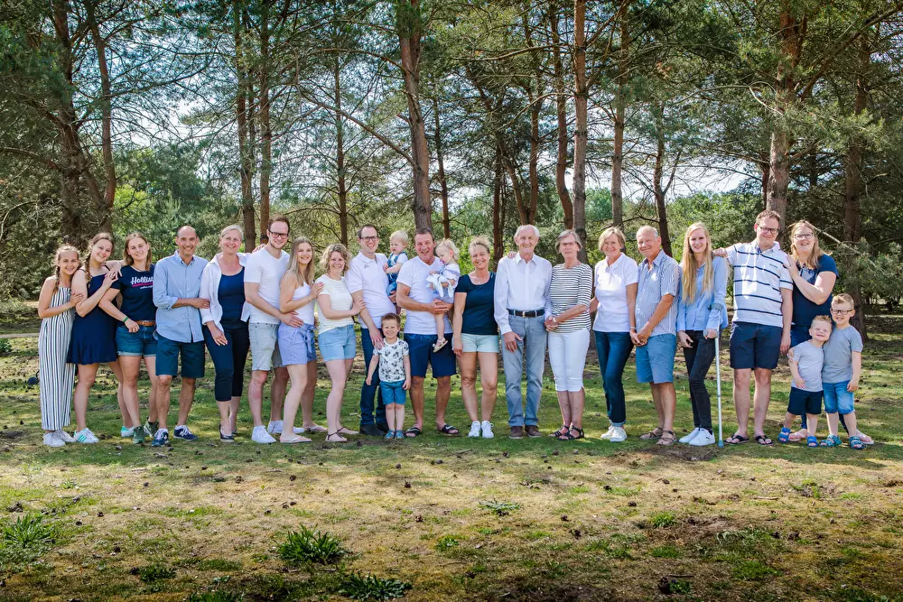  Fotoshoot met een grote familie..