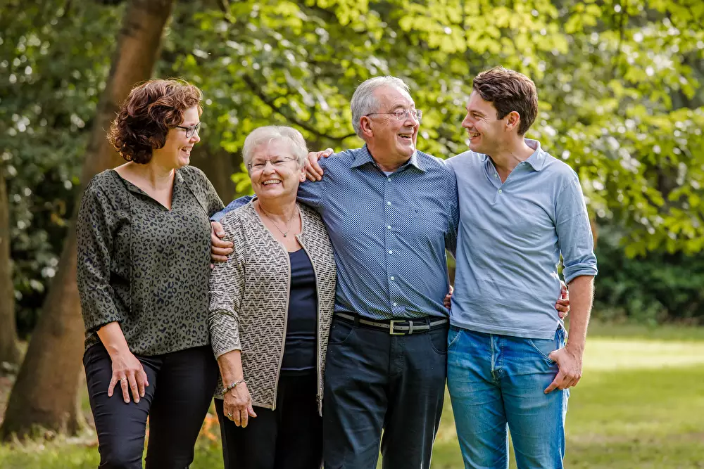 Fotoshoot van baas met huisdier in Breda.