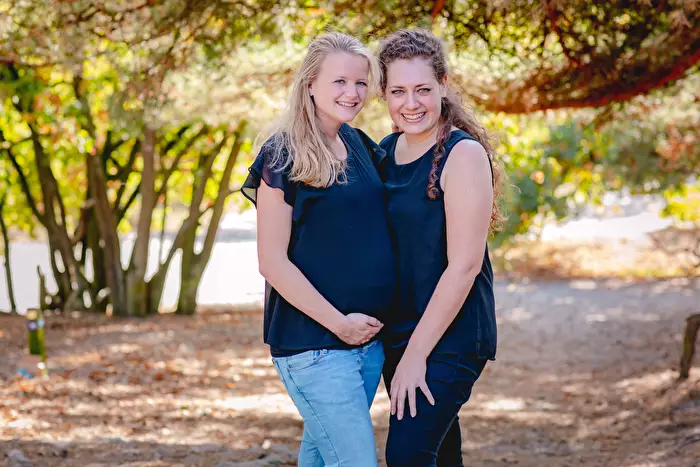 Vriendinnen fotoshoot in de Drunense Duinen.