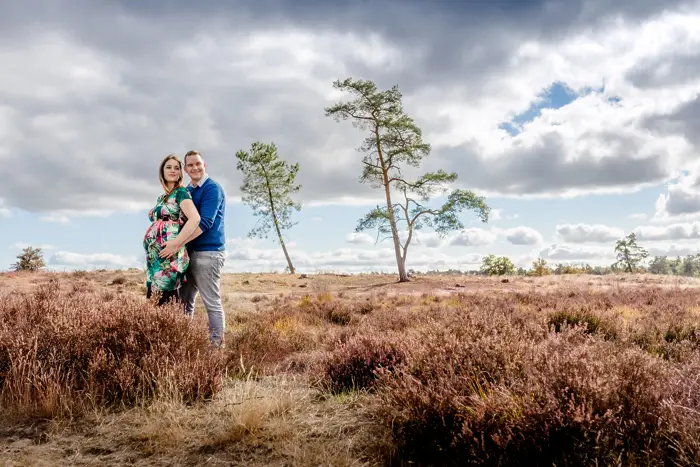  Zwangere vrouw in de Loonse en Drunense Duinen